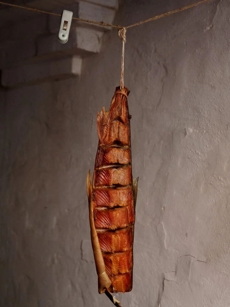 Cured Old Spot coppa and lomo charcuterie sliced on board